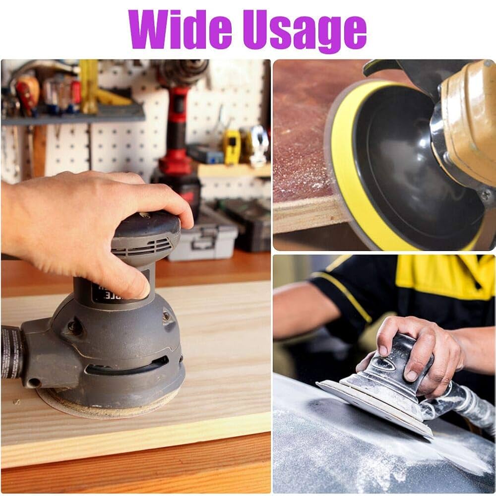 Amazon.co.jp: LotFancy 3インチ 7穴サンディングディスク 100枚